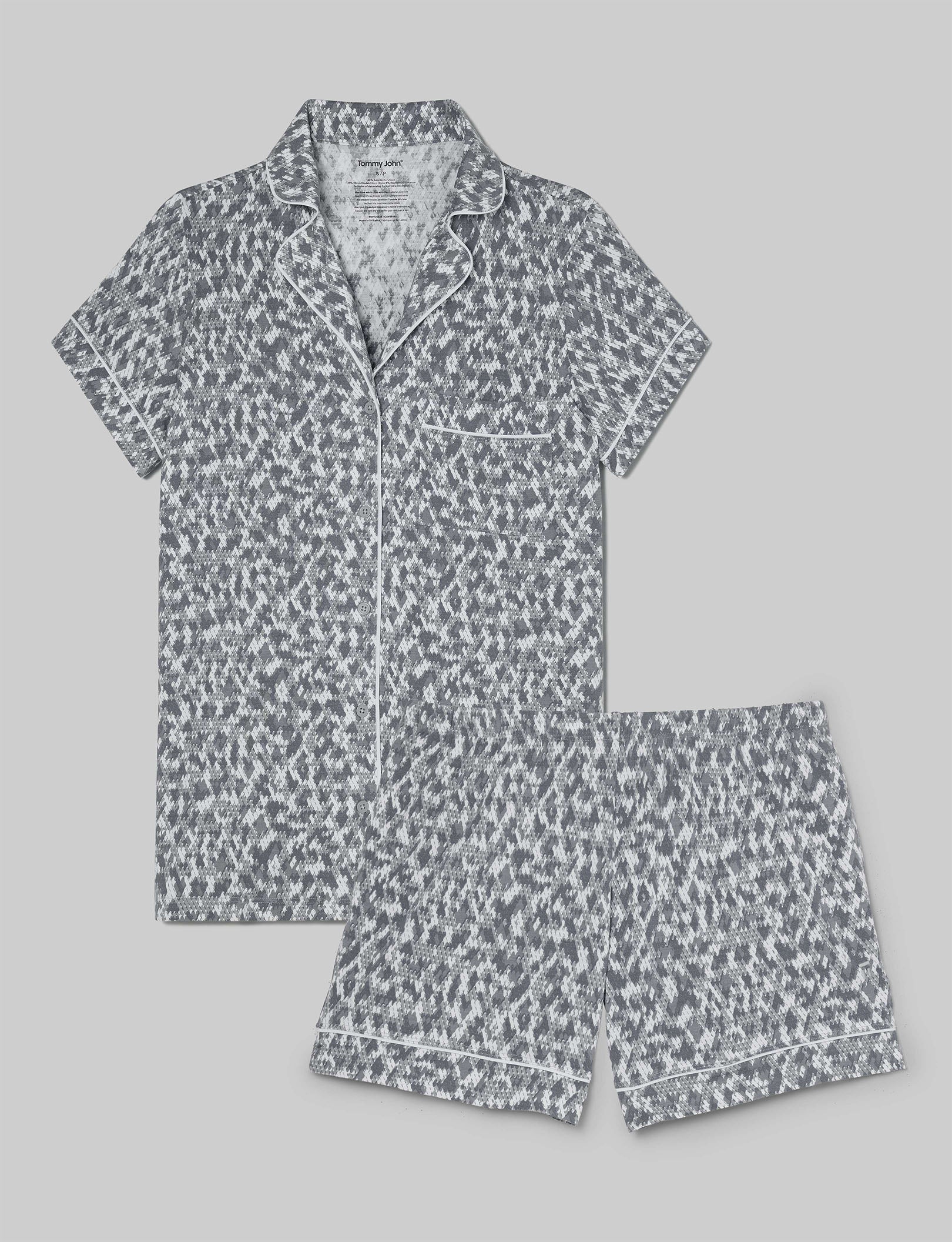 Women's Downtime Pajama Top & Short Set - Image 10
