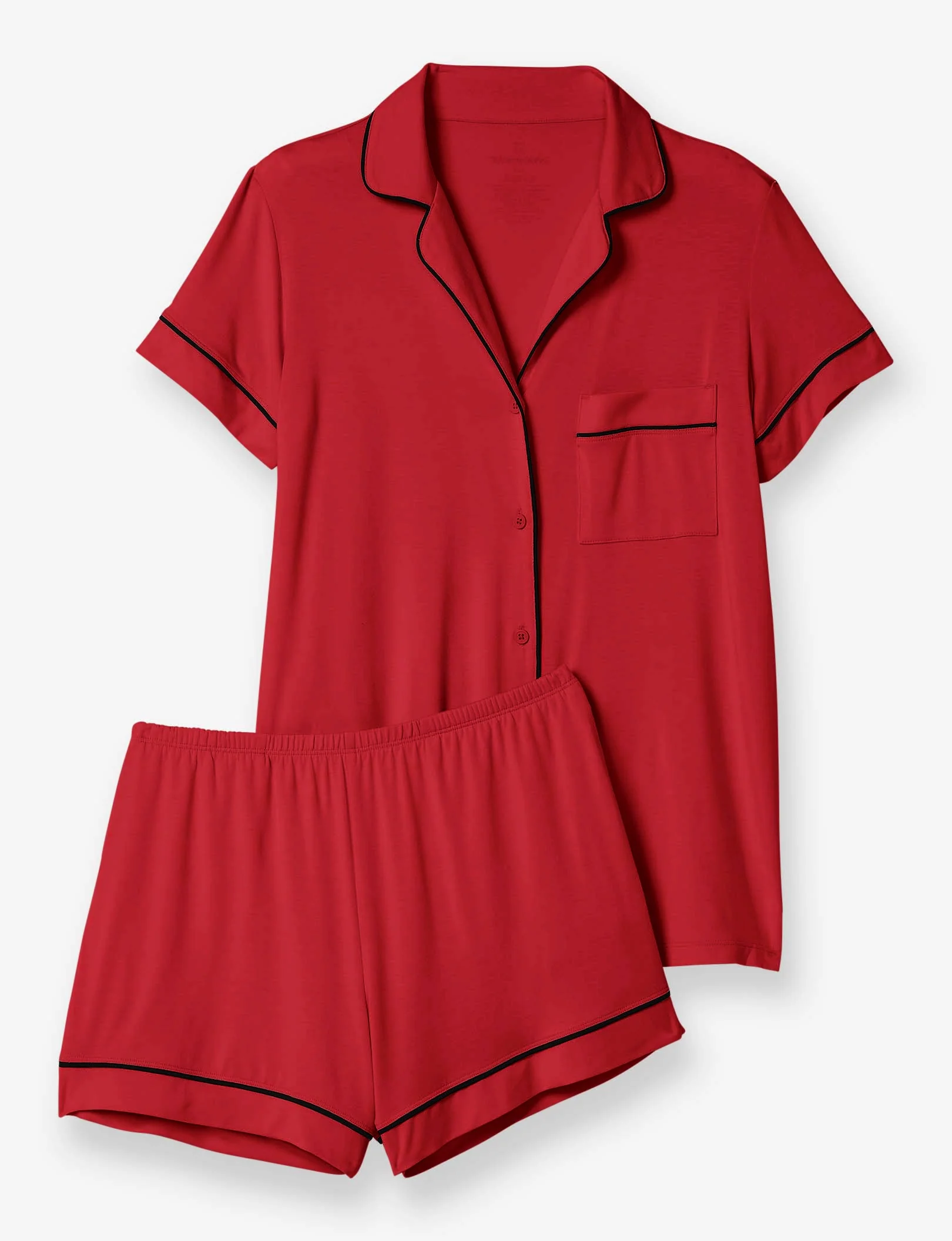 Women's Downtime Pajama Top & Short Set - Image 104