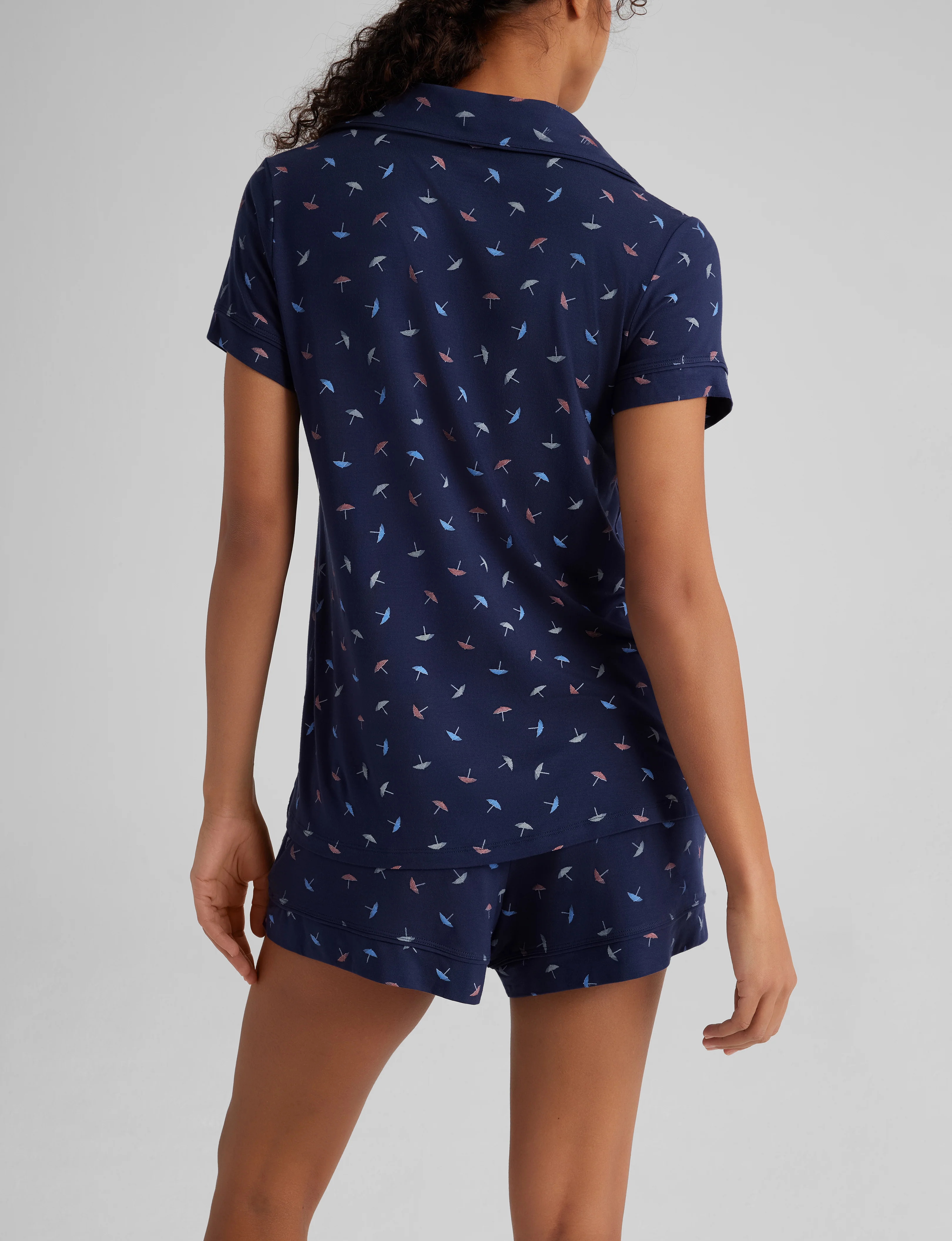 Women's Downtime Pajama Top & Short Set - Image 116