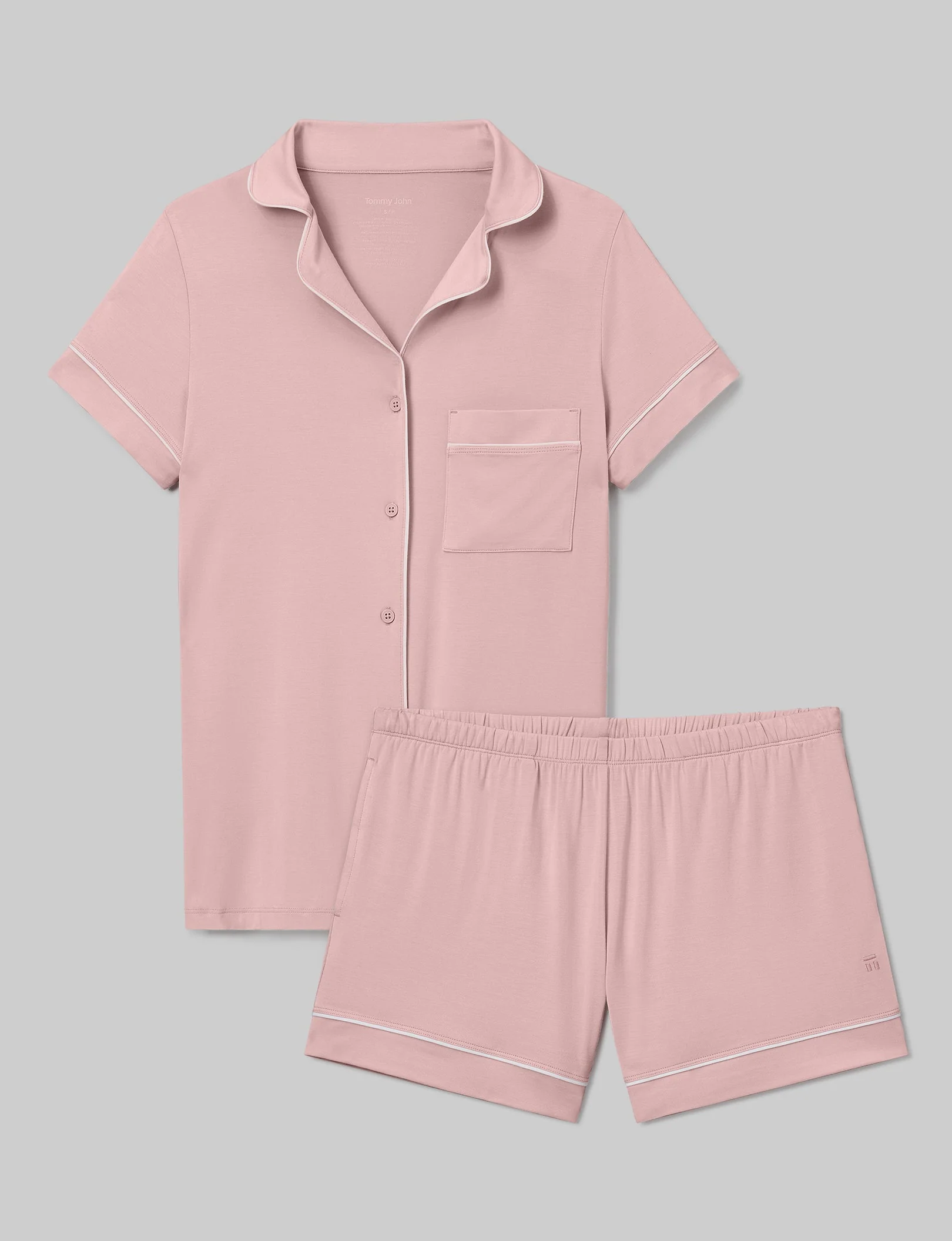 Women's Downtime Pajama Top & Short Set - Image 40