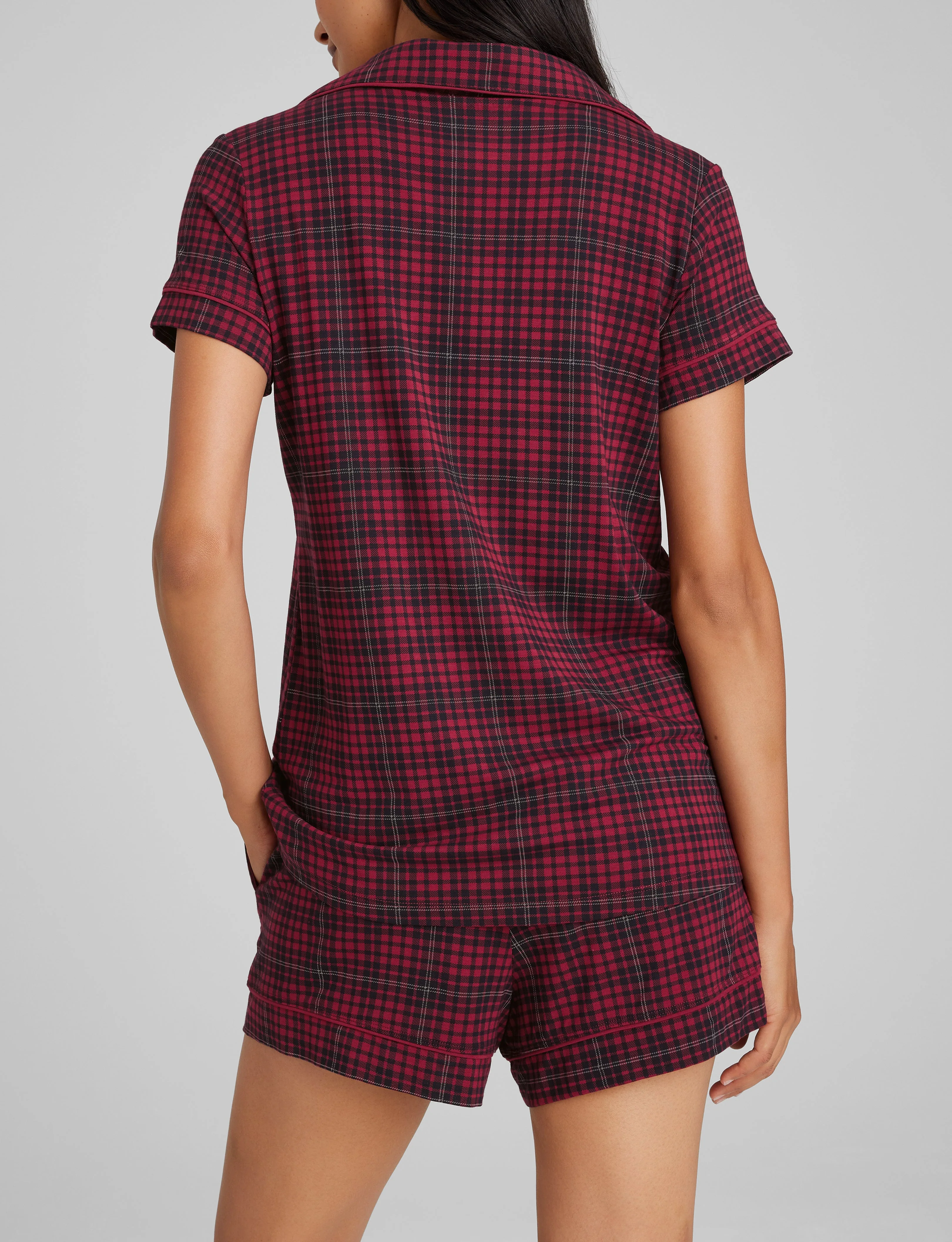 Women's Downtime Pajama Top & Short Set - Image 45