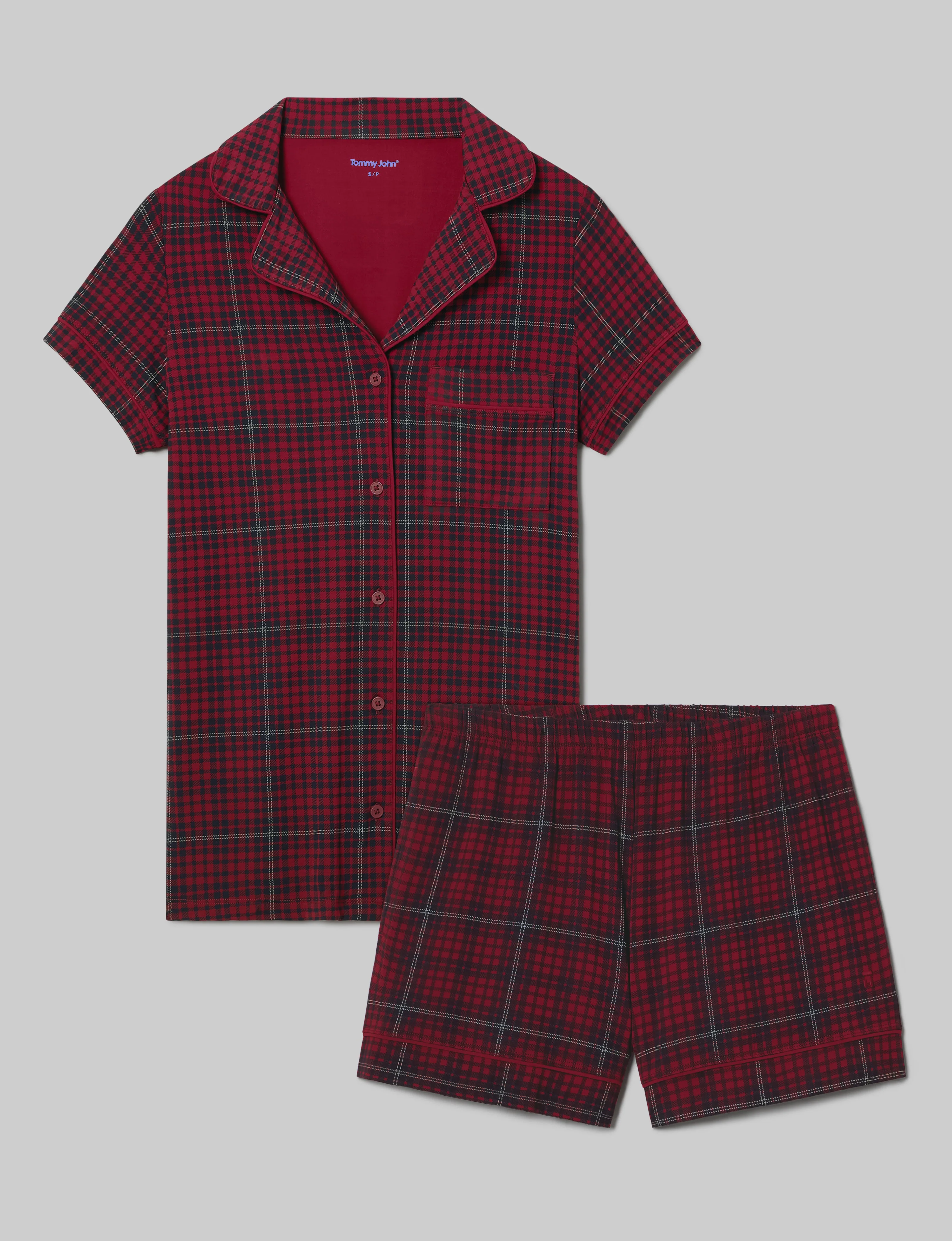 Women's Downtime Pajama Top & Short Set - Image 5