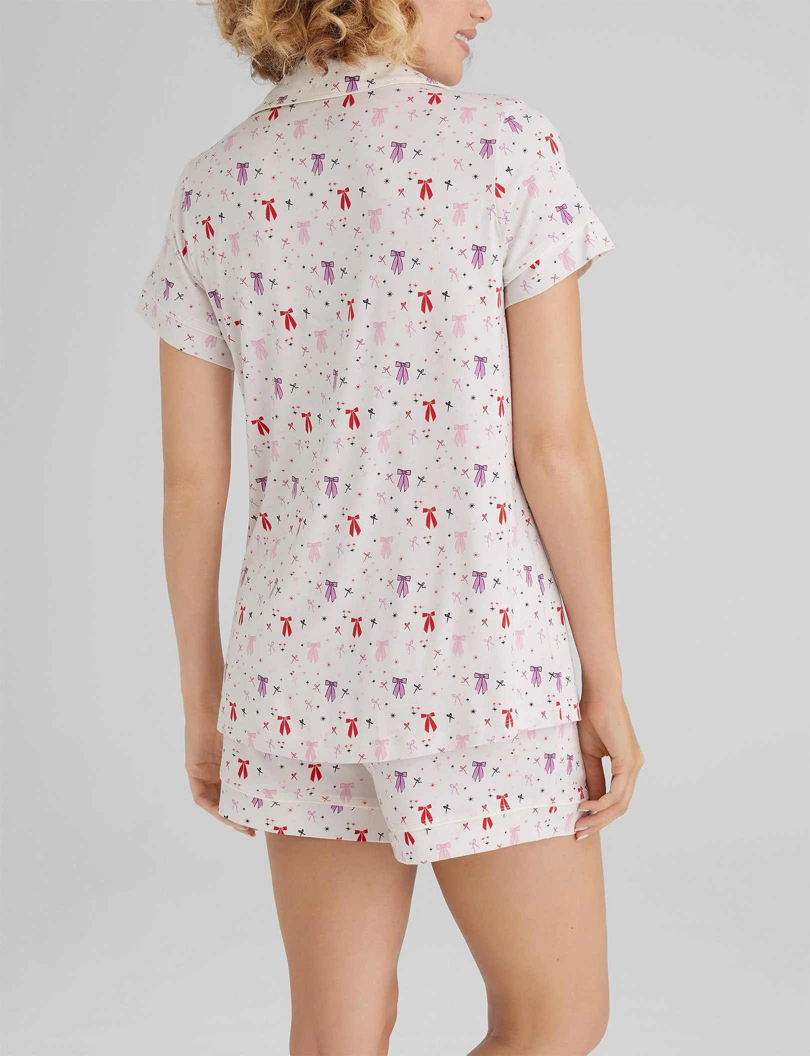 Women's Downtime Pajama Top & Short Set - Image 59
