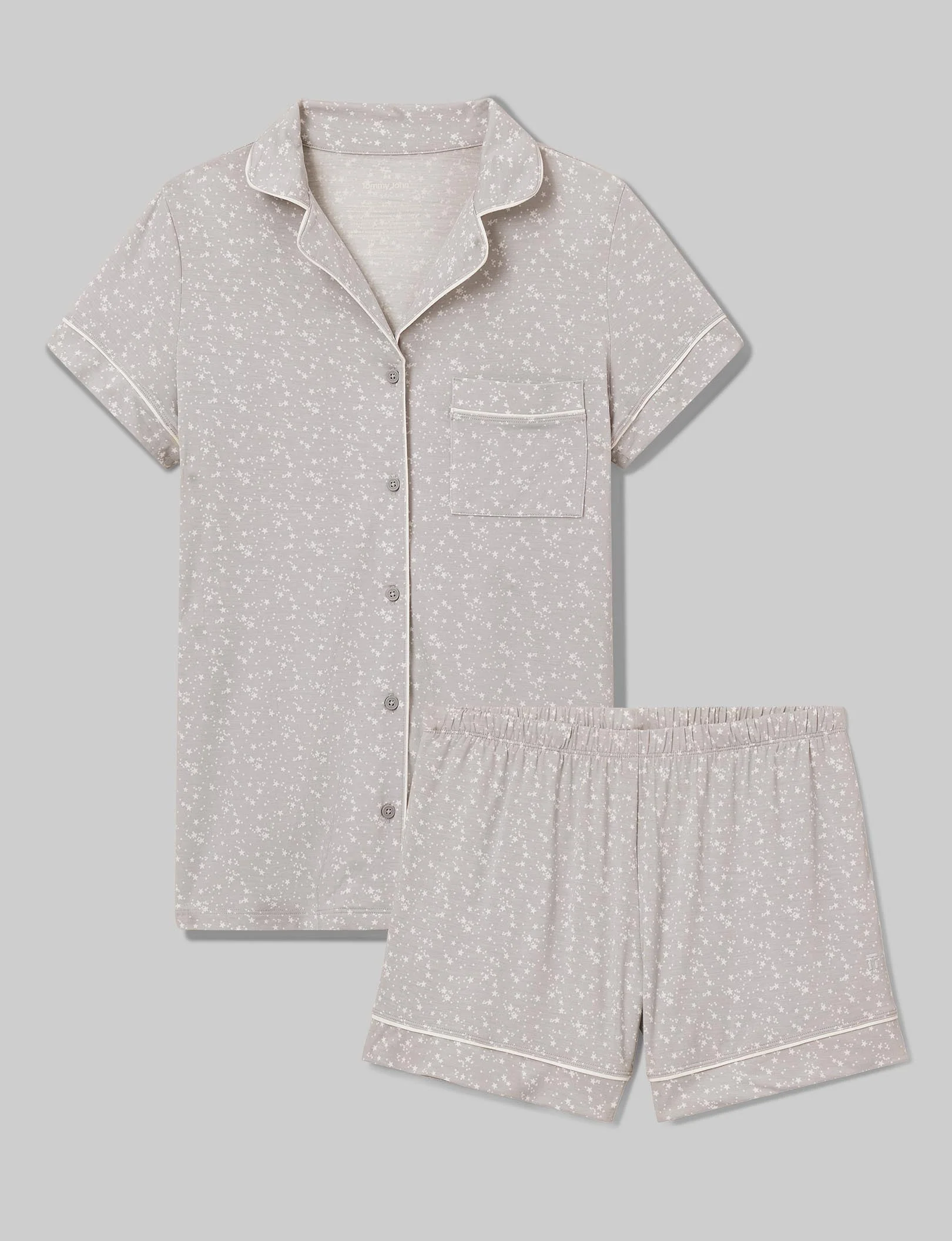 Women's Downtime Pajama Top & Short Set - Image 78