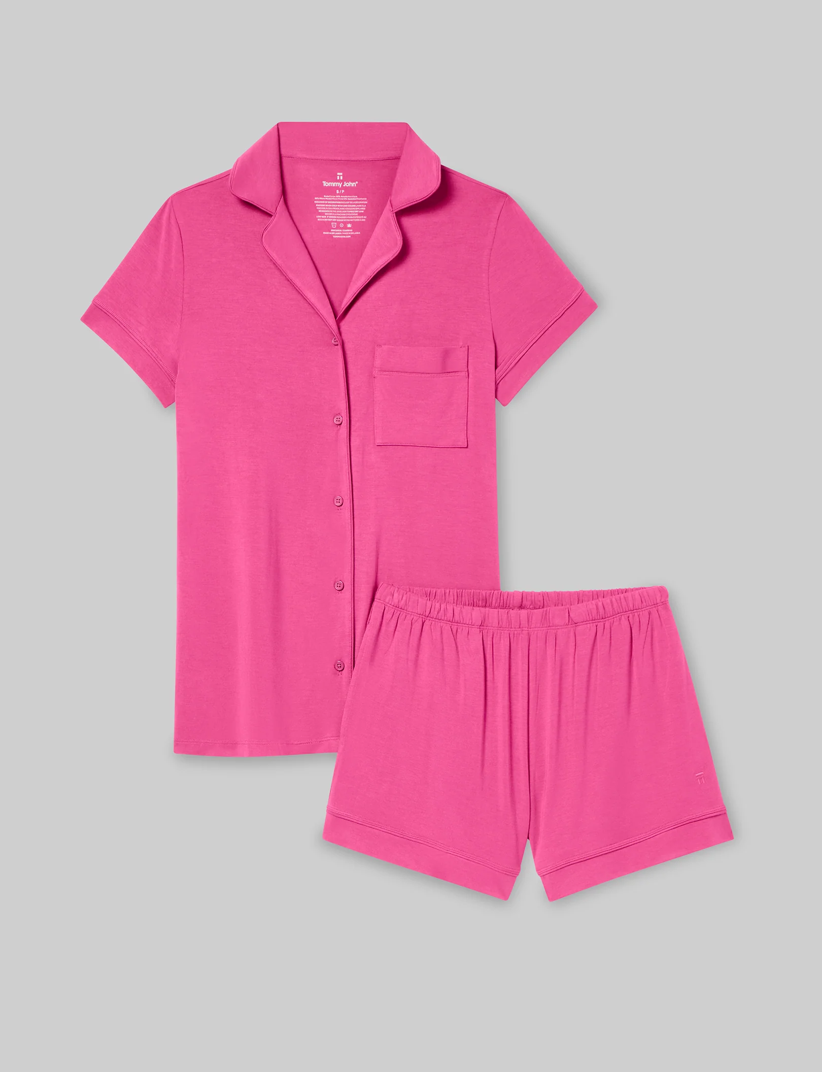 Women's Downtime Pajama Top & Short Set - Image 87