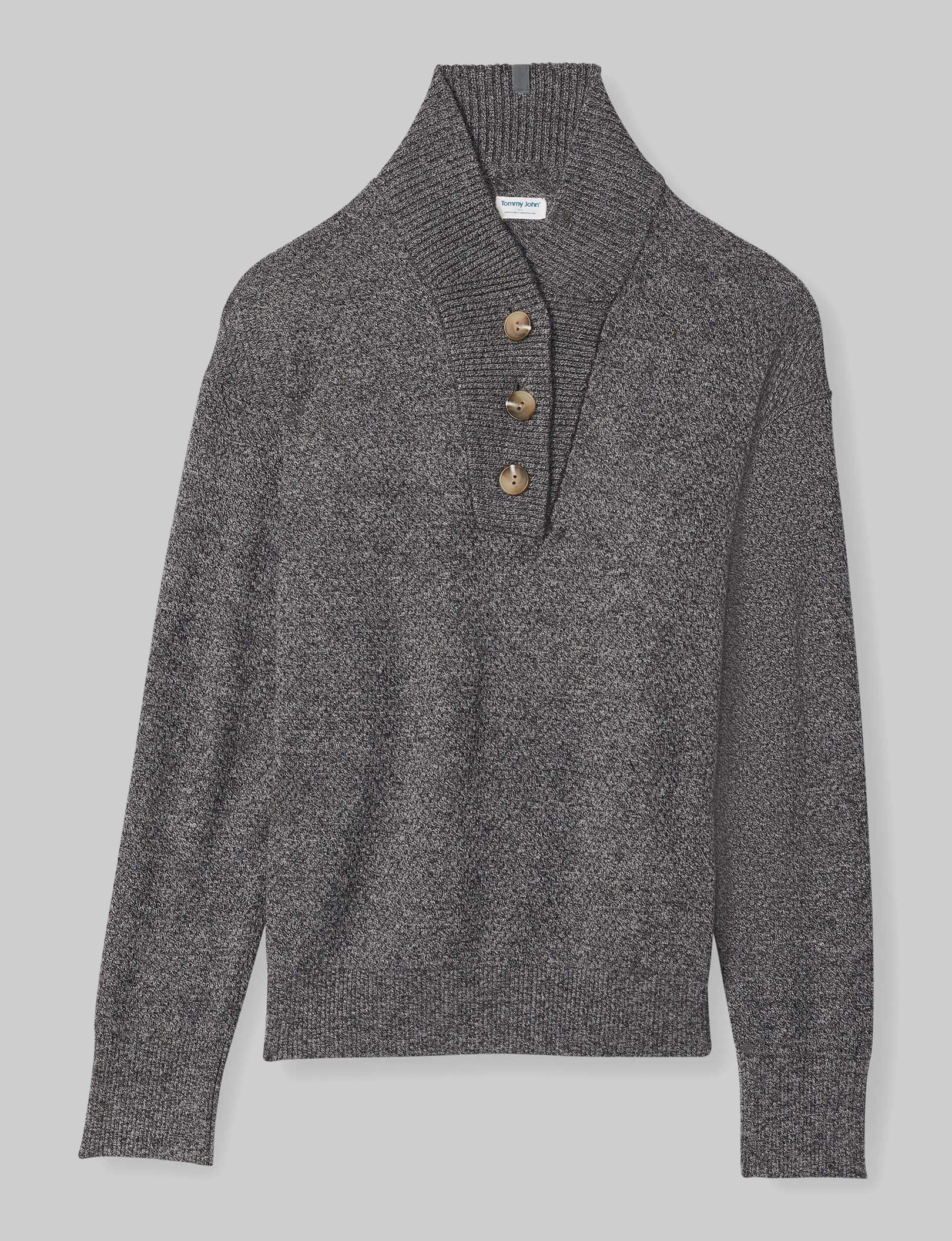 Women's Sweater Lounge Henley - Image 9