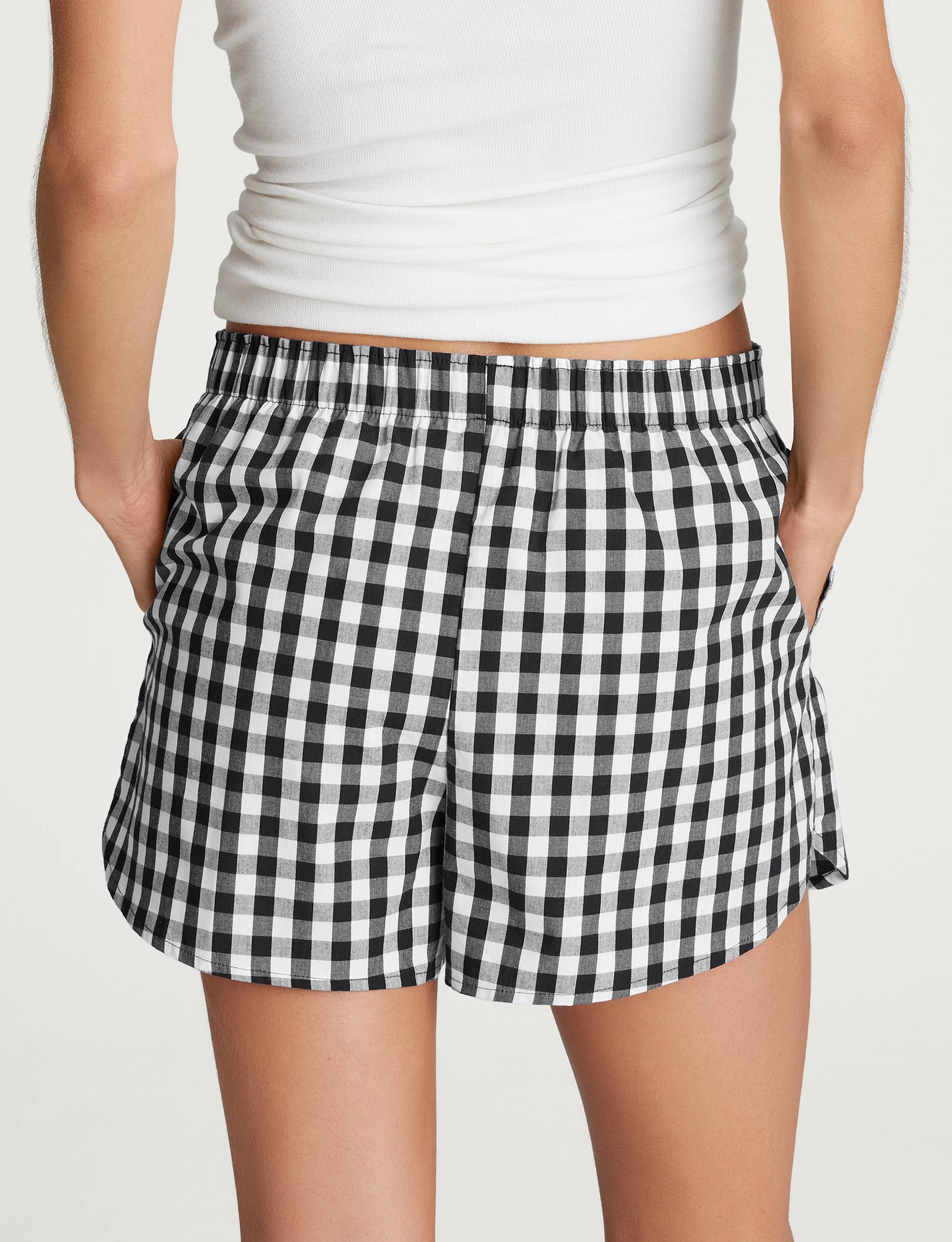 Women's Woven Boxer & Micro Rib Tee - Image 15
